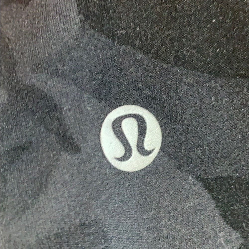 Lululemon Athletica Black Gray Camo Legging Jogger - Picture 2 of 11